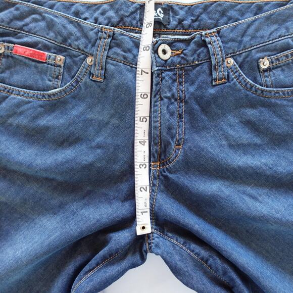 D&G Dolce & Gabbana Jeans Womens 29 Blue Denim Low Rise Limited Edition Vintage - Picture 8 of 13